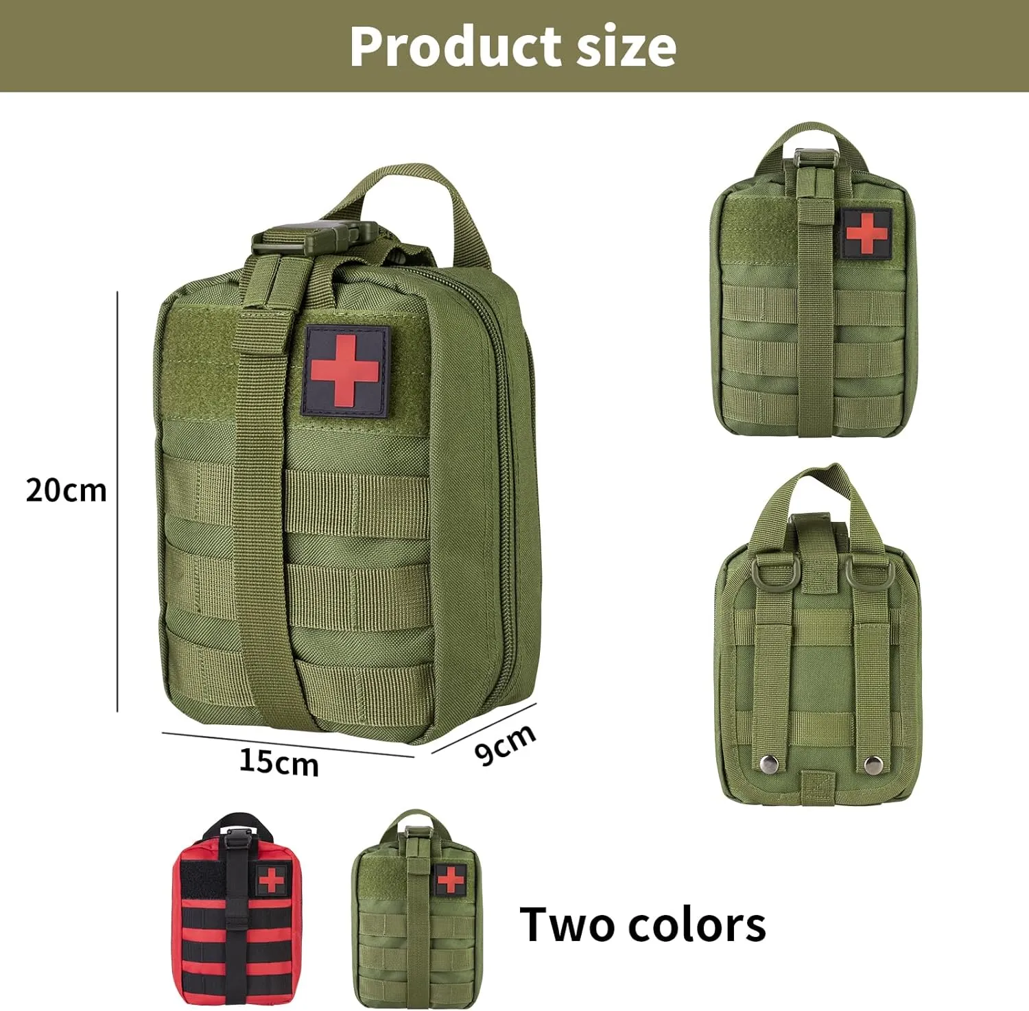 Tentock 800D Lifesaving Package Outdoor Travel Emergency Medicine Storage Mountaineering Sports Home Camping Equipment Car Fishing Hunting Exploration Medical Supplies
