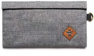 The Confidant Small Money Bag Odour Proof Bag by Revelry - Crosshatch Grey