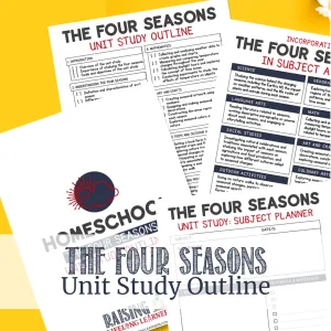 The Four Seasons | Unit Study Outline