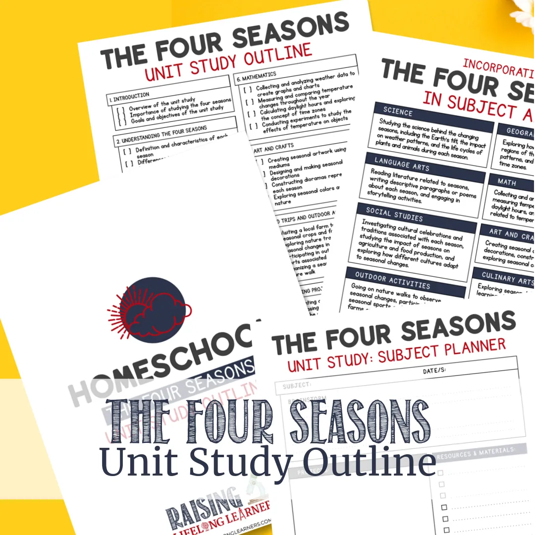 The Four Seasons | Unit Study Outline