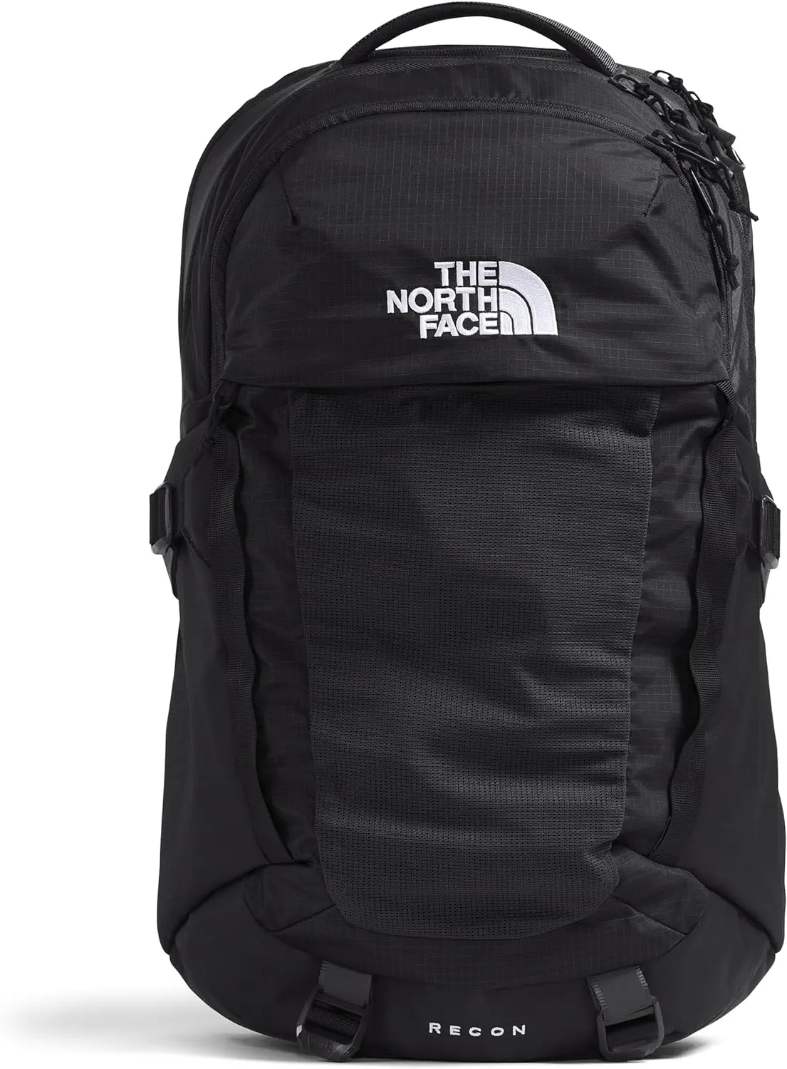 THE NORTH FACE Recon Everyday Laptop Backpack - PFAS Free, TNF Black/TNF Black-NPF, One Size