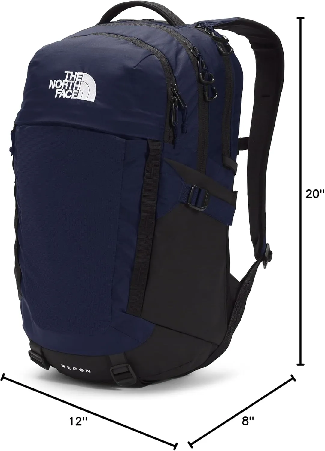 THE NORTH FACE Recon Everyday Laptop Backpack, TNF Navy/TNF Black, One Size