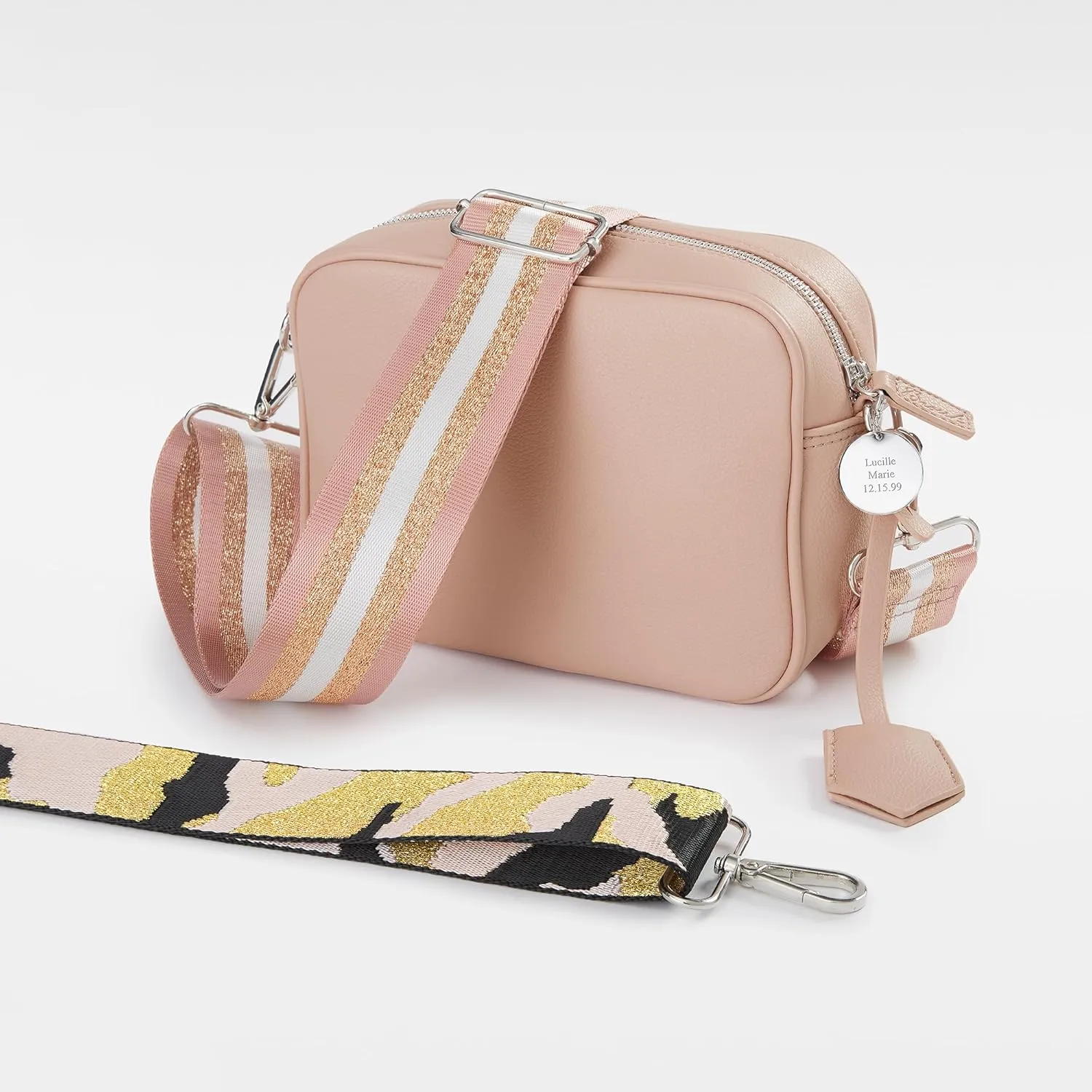 THINGS REMEMBERED Lexy Camera Crossbody Bag (Free Customization)