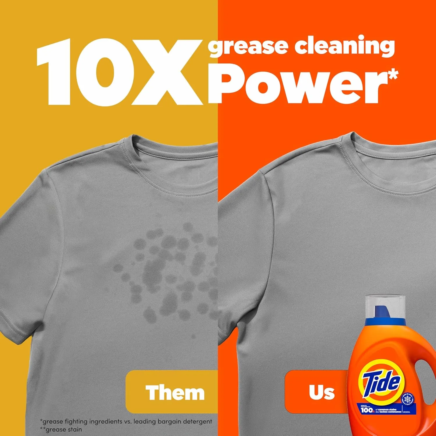 Tide Liquid Laundry Detergent Soap, High Efficiency (HE), Original Scent, 64 Loads (Pack of 2)