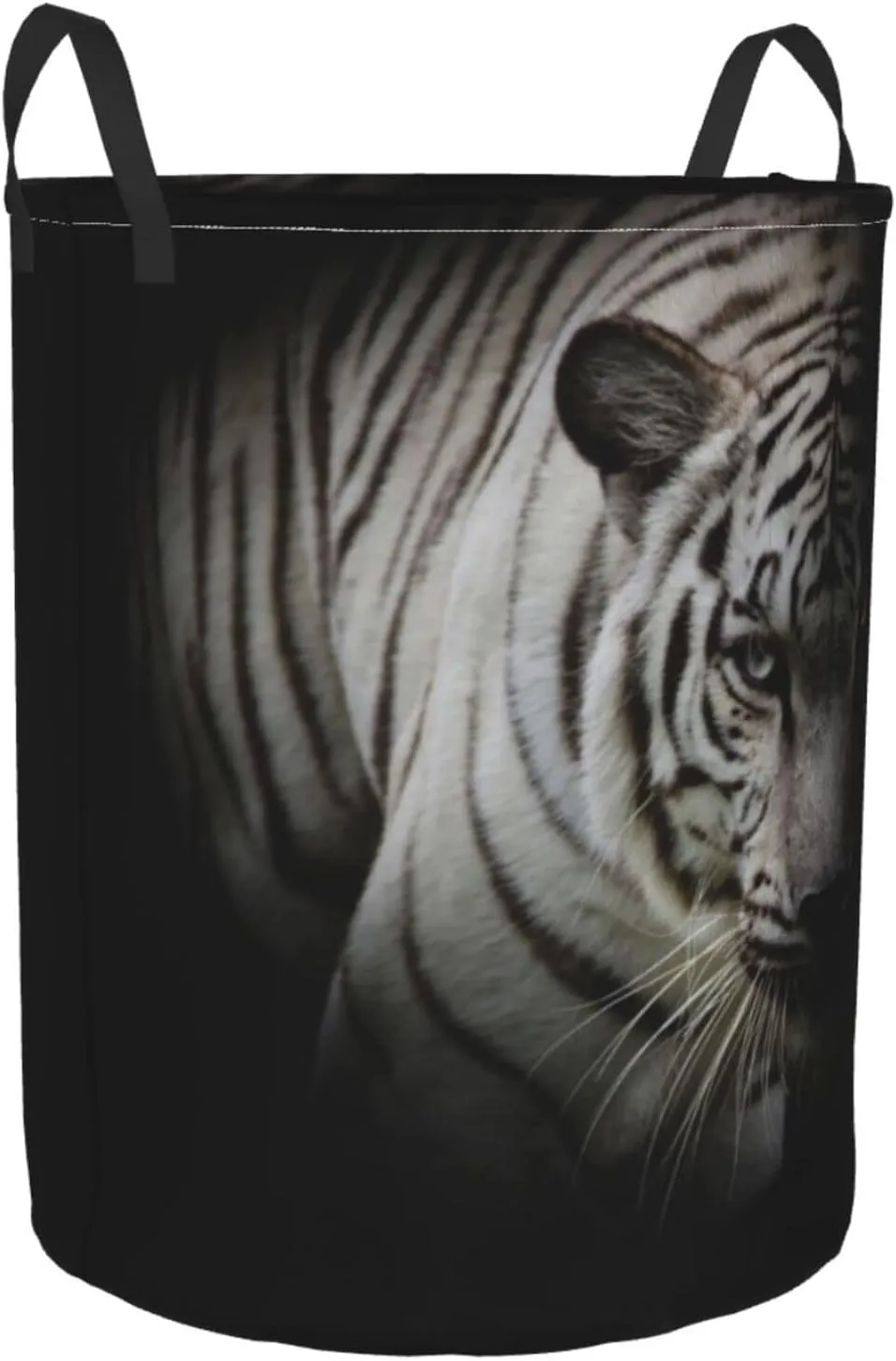 Tiger Laundry Hamper Cool Laundry Baskets Large Animal Hampers Toy Organizer Hamper Bag Dirty Clothes Storage Bin
