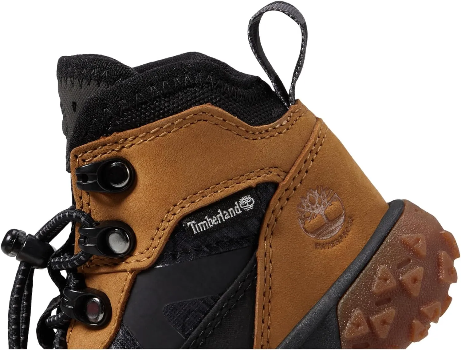 Timberland Boys' GreenStride Motion 6" Mid Fabric/Leather Waterproof Hiking Boot