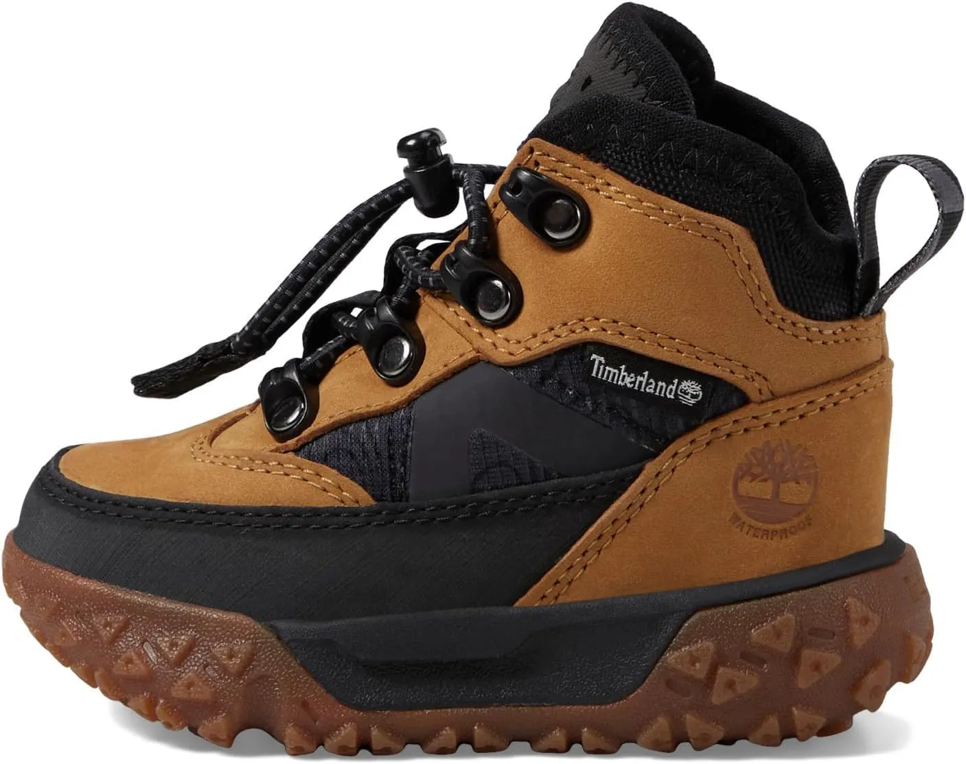 Timberland Boys' GreenStride Motion 6" Mid Fabric/Leather Waterproof Hiking Boot