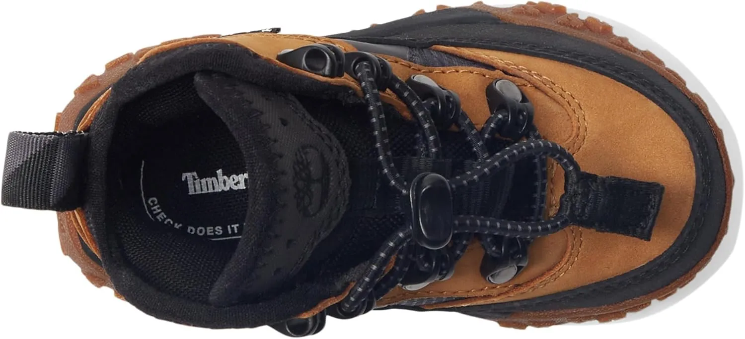 Timberland Boys' GreenStride Motion 6" Mid Fabric/Leather Waterproof Hiking Boot