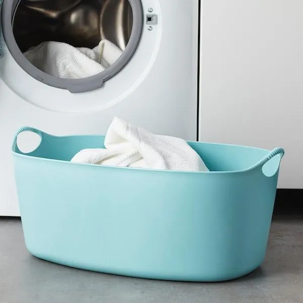 TORKIS Flexi laundry basket, in-/outdoor, blue 35 l, 30339226