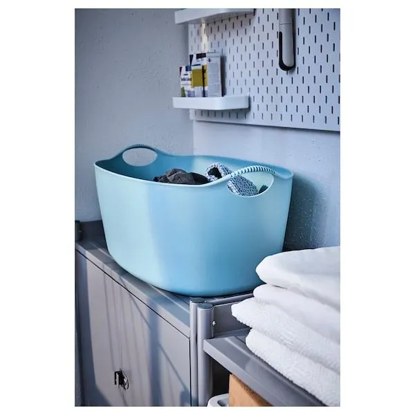 TORKIS Flexi laundry basket, in-/outdoor, blue 35 l, 30339226