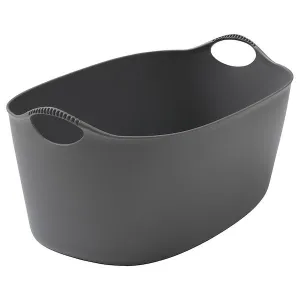 TORKIS Flexi laundry basket, in-/outdoor, grey 35 l, 60497672