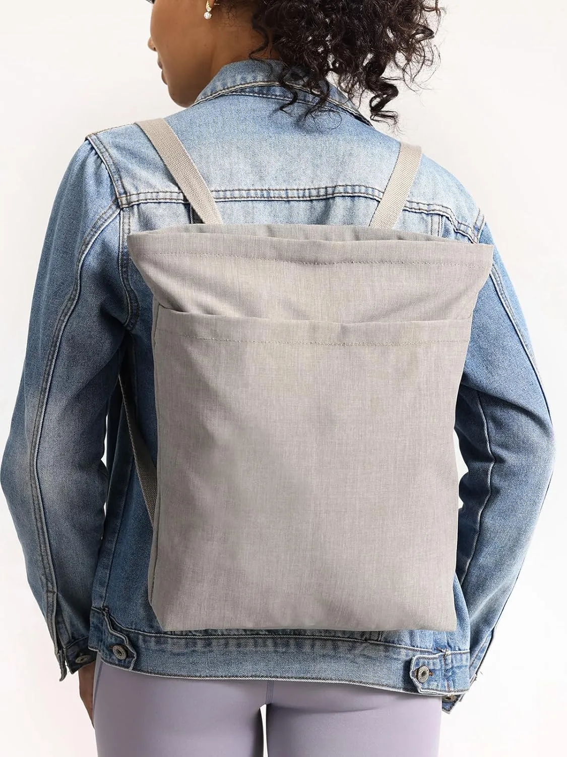 Tote Bag Backpack 2 in 1,Waterproof, holds 14" laptop