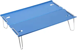 Totority Portable Aluminum Table for Camping Cooking Picnic BBQ Collapsible Outdoor Table