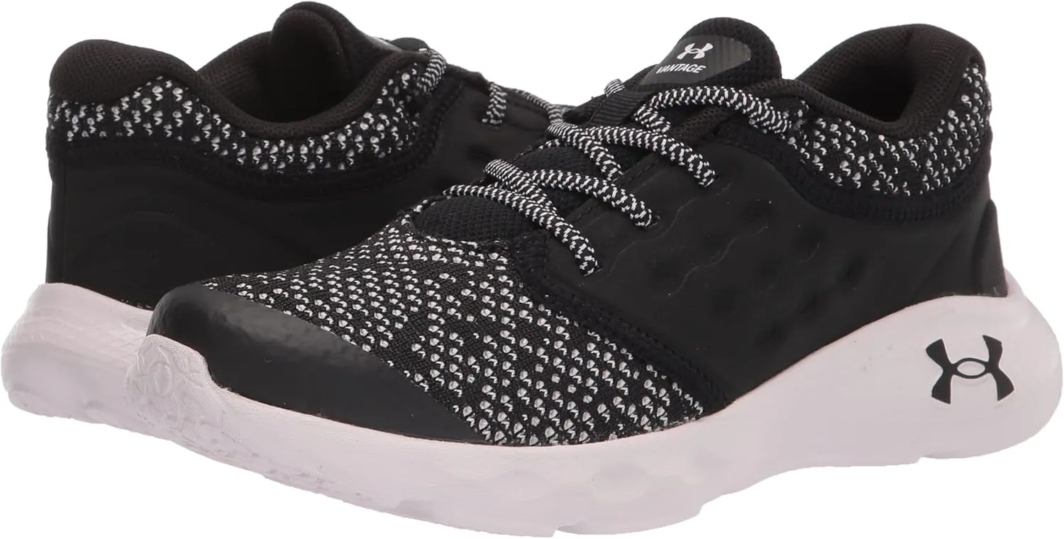Under Armour Women's Pre-School Vantage Knit Running Shoe