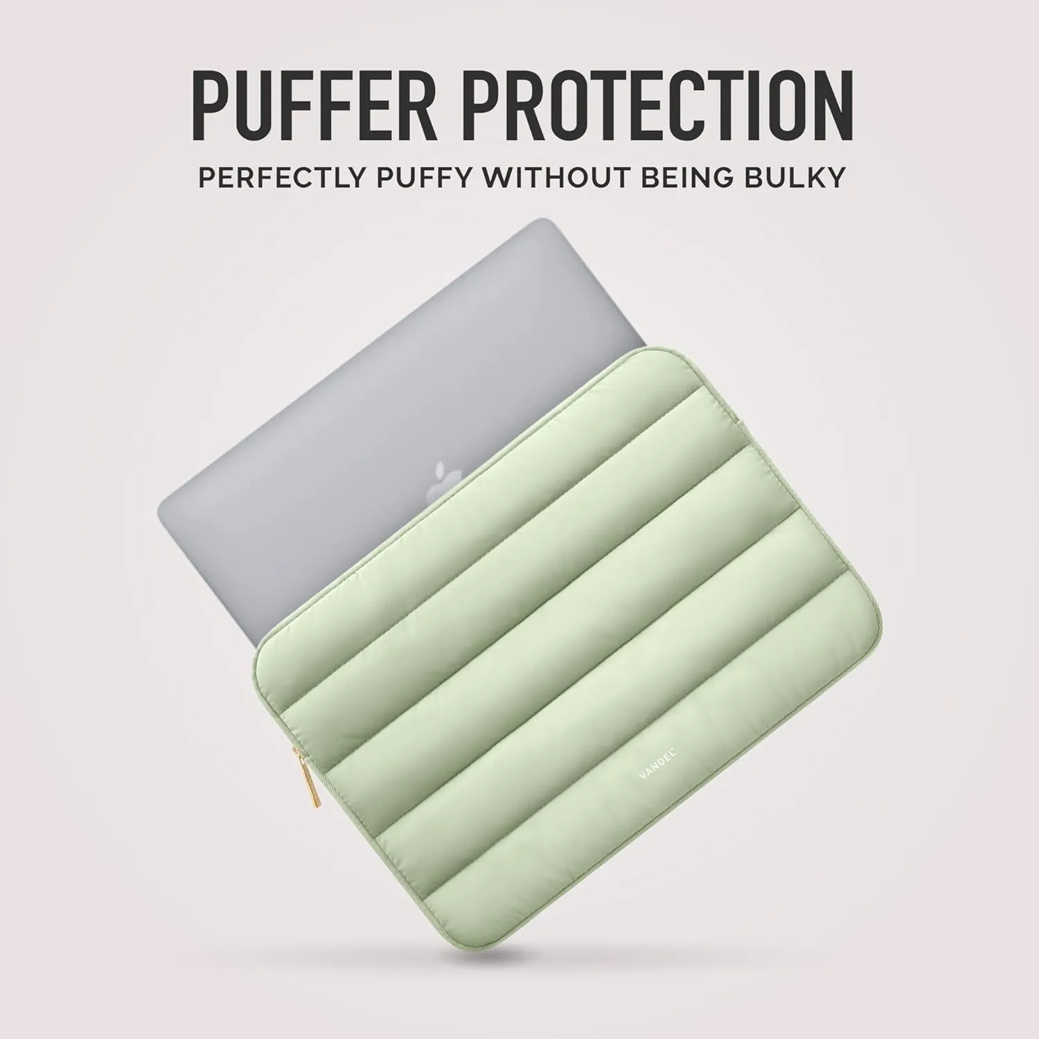 Vandel Portable Electronic Device Cover, Laptop Sleeve 15-16 Inch for Women and Men, Compatible with MacBook Pro, HP, Dell, Asus, Lenovo, Protective but Soft, Fits in Your Bag, Unique Puffy Design