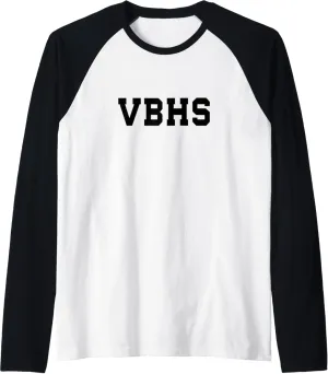 VBHS High School Raglan Baseball Tee