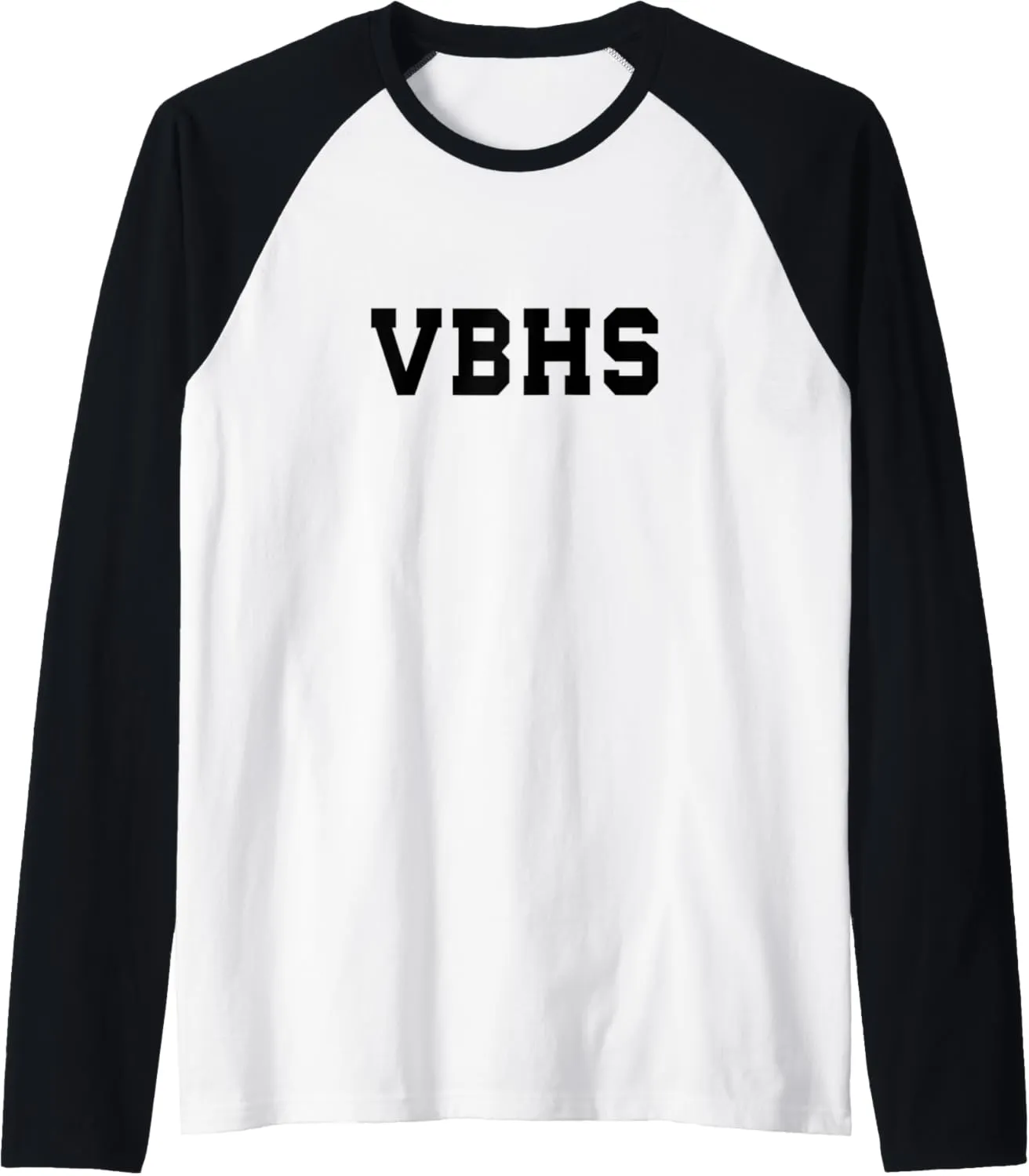 VBHS High School Raglan Baseball Tee