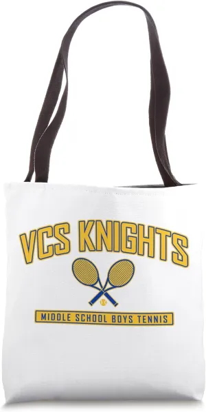 VCS Knights Middle School Boy's Tennis 2025 Tote Bag