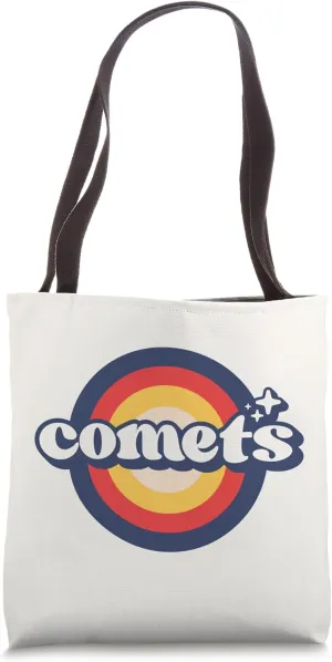 Vintage Comets High School Spirit Go Comets Pride Tote Bag