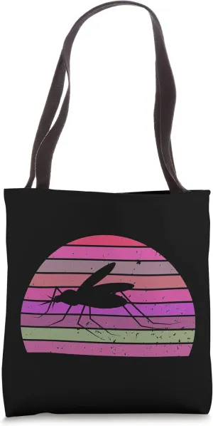 Vintage Mosquito Retro Mosquito Animal Lover 80s 90s Tote Bag