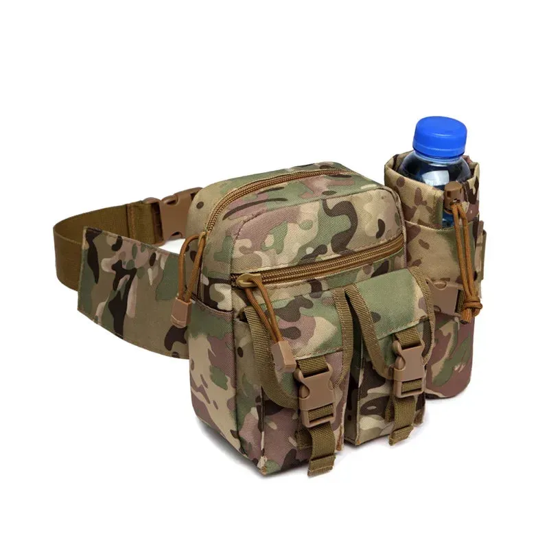 Vintage Tactical Nylon Waist Pack Hiking Vintage Bag