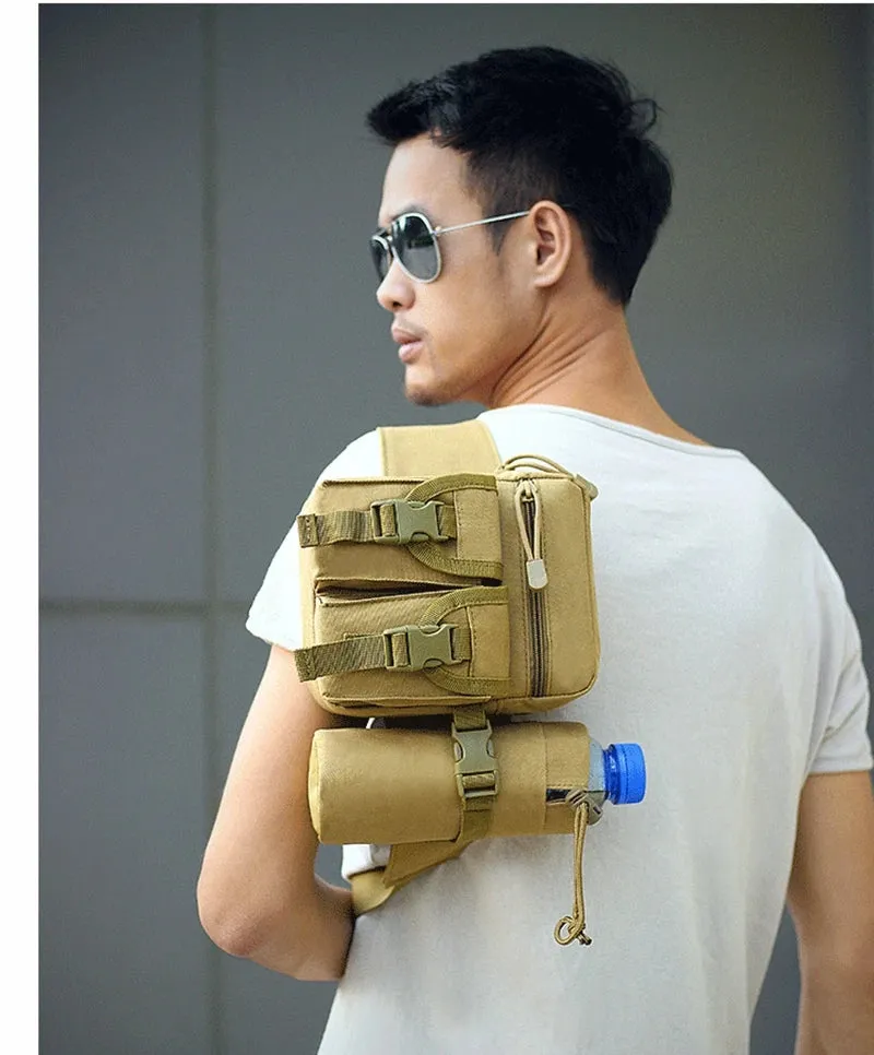 Vintage Tactical Nylon Waist Pack Hiking Vintage Bag