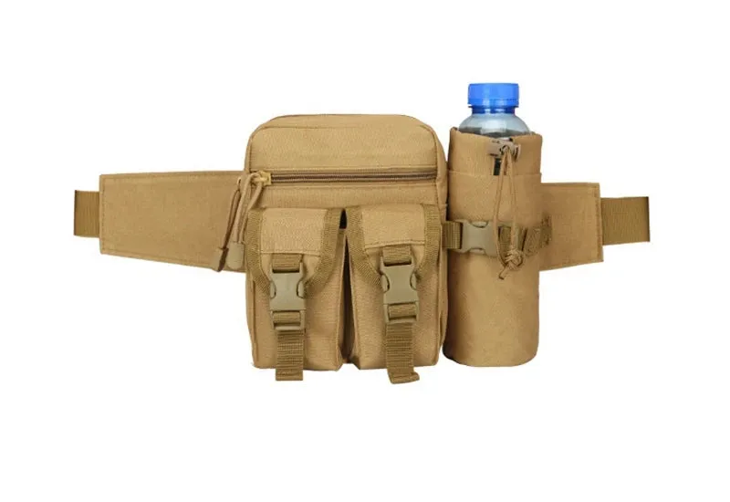 Vintage Tactical Nylon Waist Pack Hiking Vintage Bag