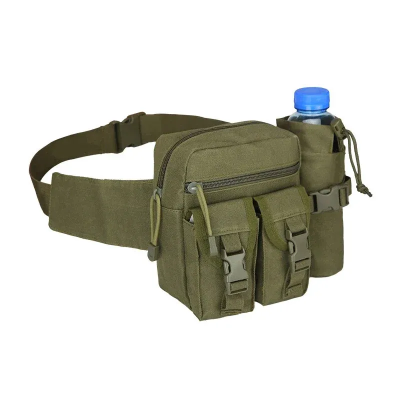 Vintage Tactical Nylon Waist Pack Hiking Vintage Bag