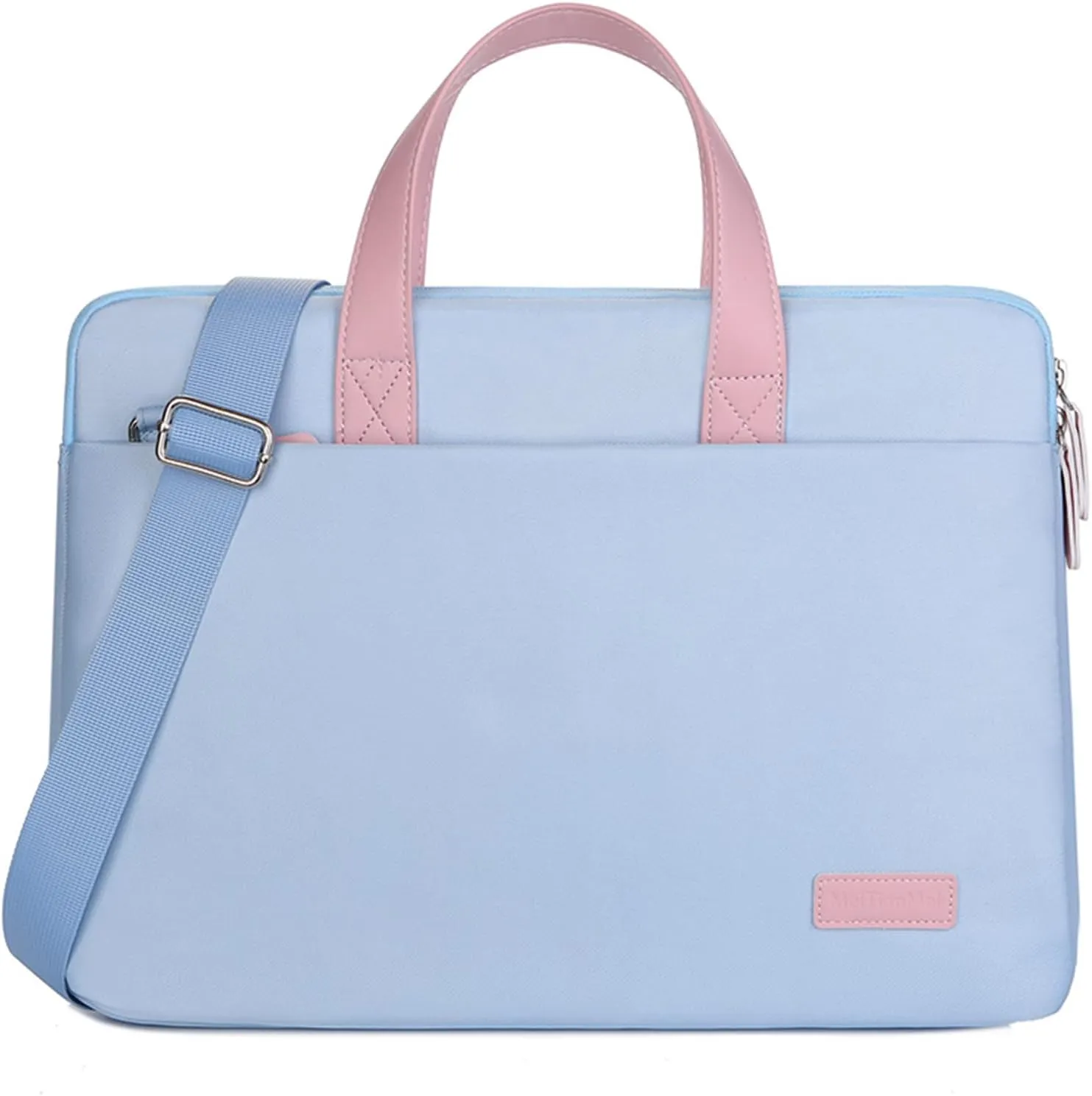 VODIU 14 15.6 16 inch Laptop Case, Basics Laptop Bag with Compartment, Carrying Briefcase Messenger Bag with Strap,Pocket