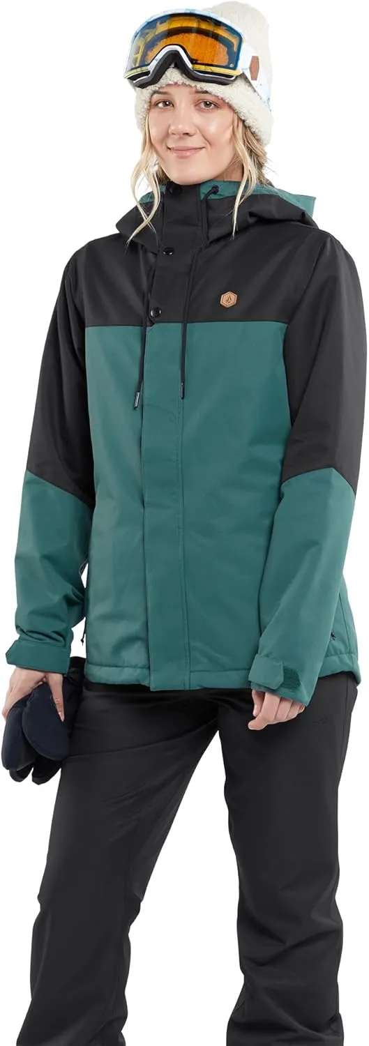Volcom Women's Bolt Insulated Snowboard Ski Winter Hooded Jacket