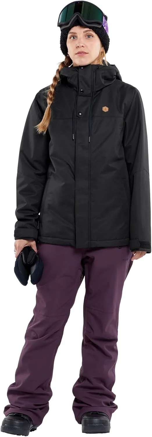 Volcom Women's Bolt Insulated Snowboard Ski Winter Hooded Jacket