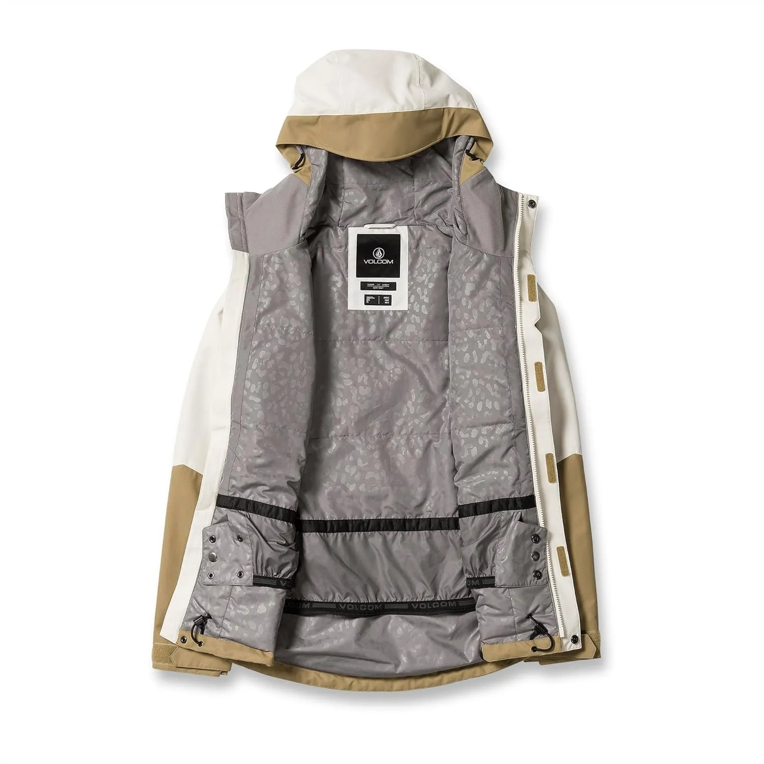 Volcom Women's Bolt Insulated Snowboard Ski Winter Hooded Jacket