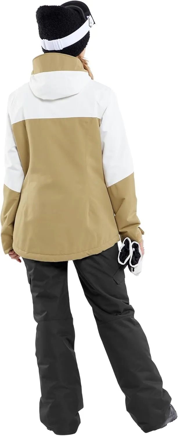 Volcom Women's Bolt Insulated Snowboard Ski Winter Hooded Jacket