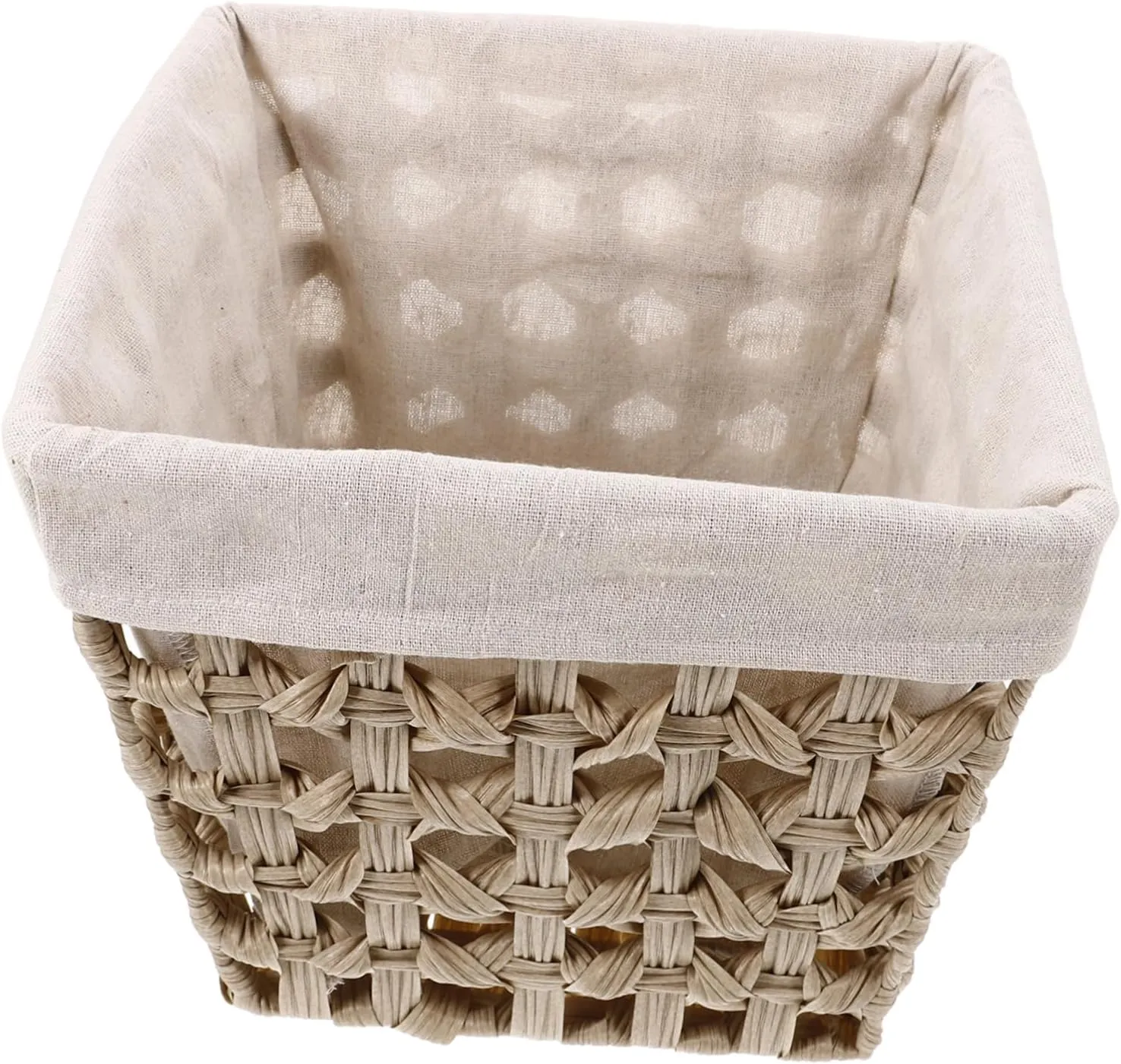 VOSAREA Sundries Storage Holder Laundy Hamper Space Saving Portable Sturdy Material for Hotel Office Dorm