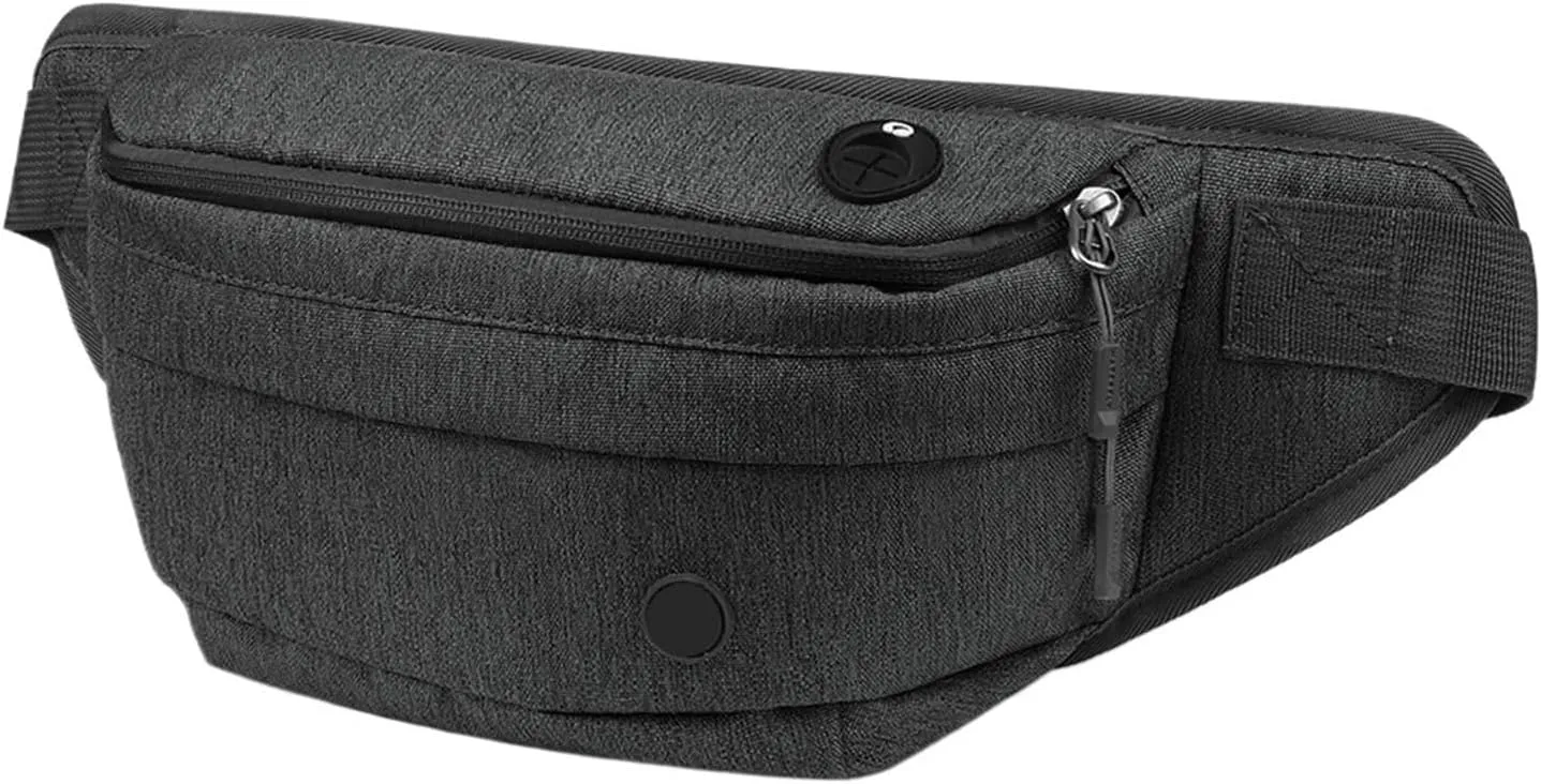 Waist Bag Men Women resist Large Hiking Belt Bags Shoulder Crossbody Running Walking(Teal blue)