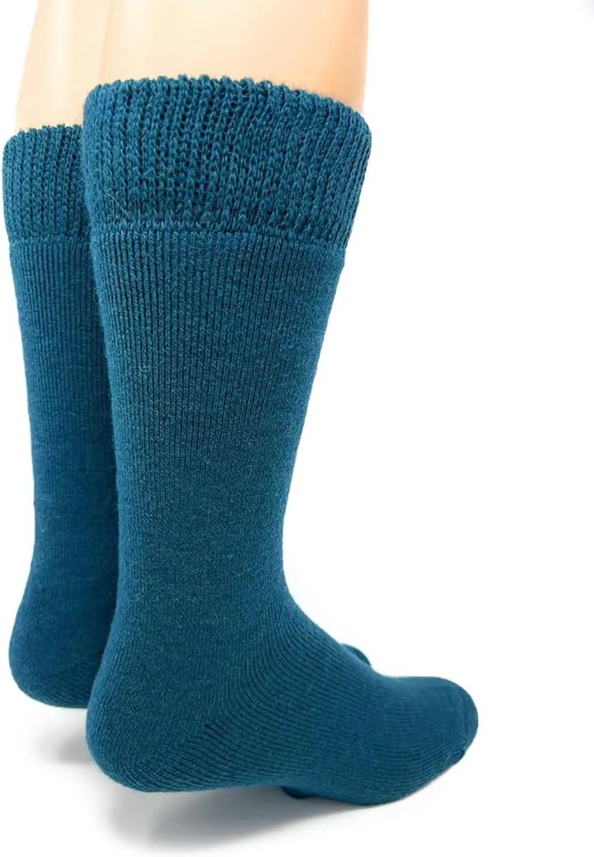 WARRIOR ALPACA SOCKS - Outdoor Alpaca Wool Socks, Terry Lined with Comfort Band Opening For Men And Women