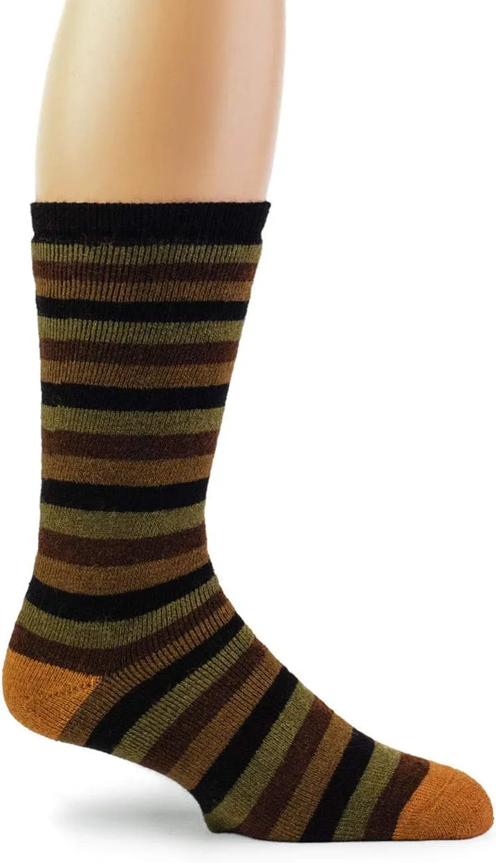 WARRIOR ALPACA SOCKS - Outdoor Alpaca Wool Socks, Terry Lined with Comfort Band Opening For Men And Women
