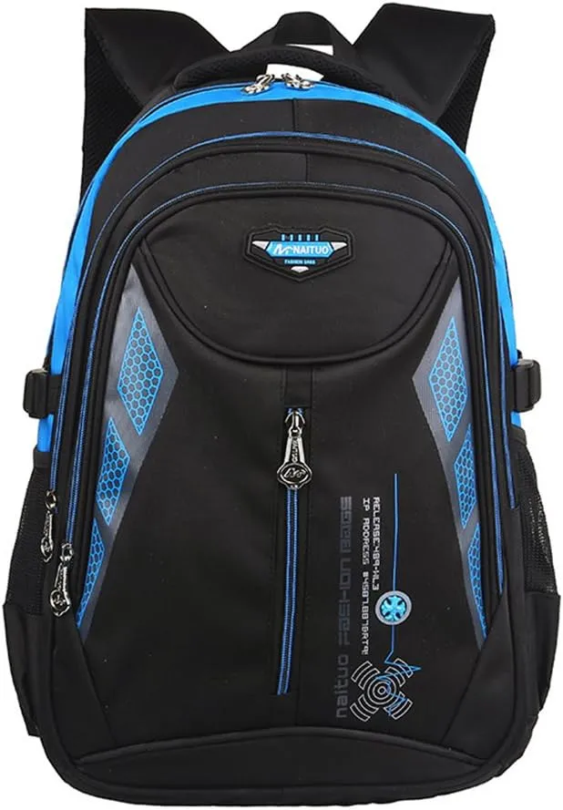 Water Resistant School Bag Durable Travel Camping Backpack for Boys and Girls