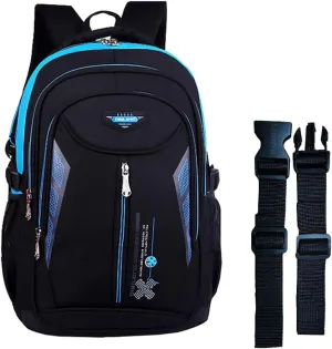Water Resistant School Bag Durable Travel Camping Backpack for Boys and Girls
