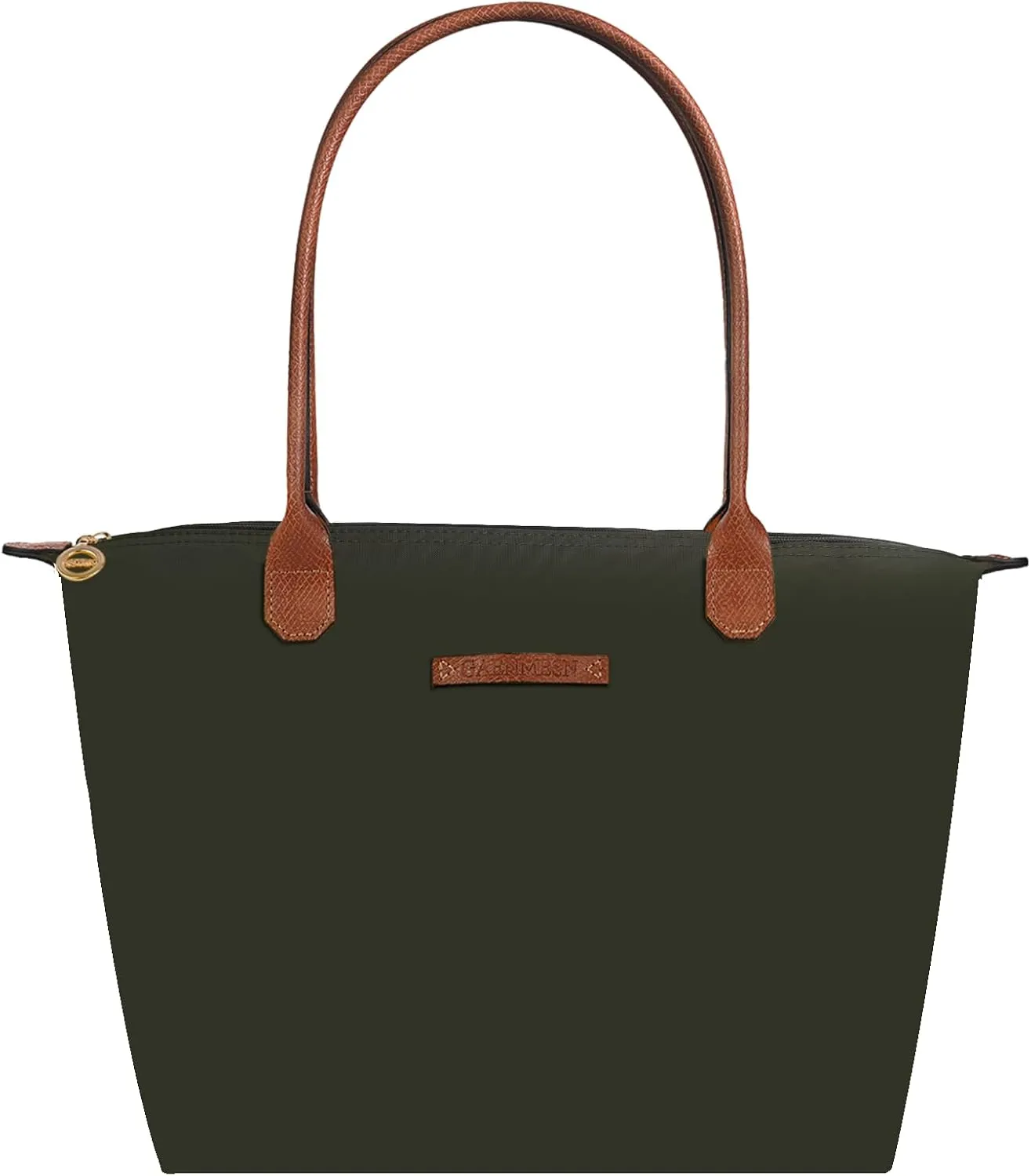 Waterproof Nylon Tote bag for Women Lightweight Designer Handbag with Zipper Stylish and Durable Purse