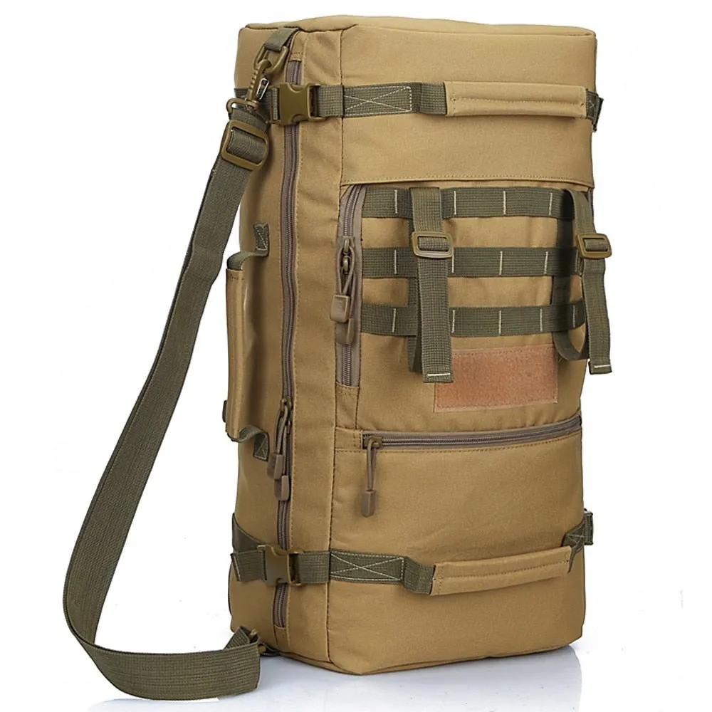 Waterproof Outdoor 50L Bag Army Tactical Military Backpack