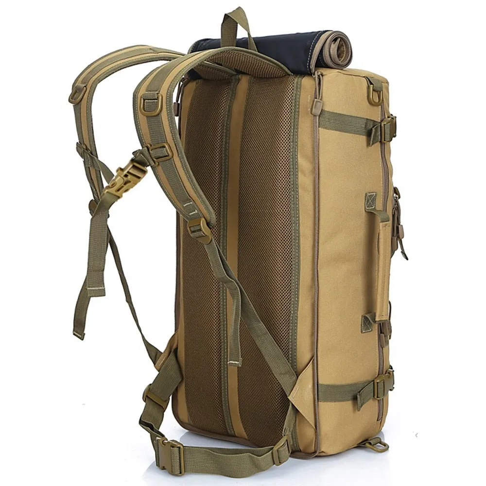 Waterproof Outdoor 50L Bag Army Tactical Military Backpack