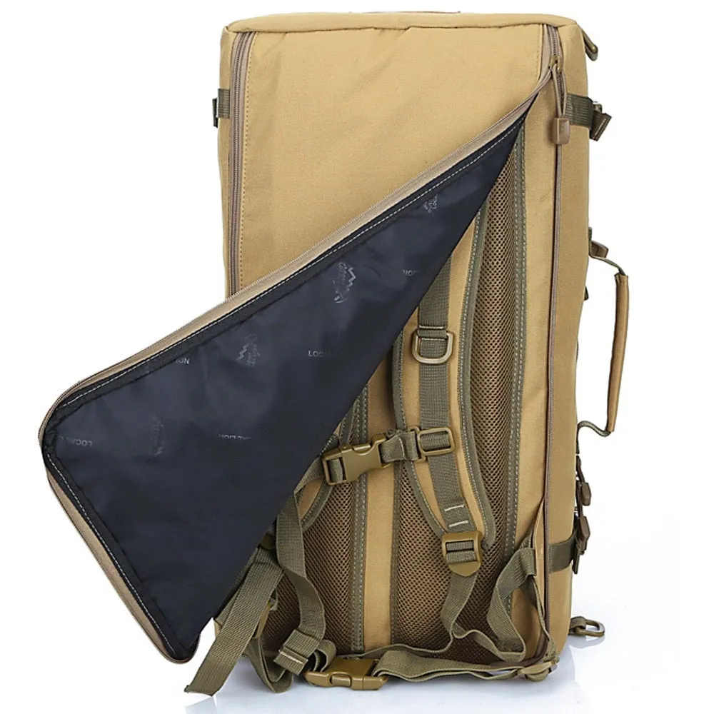 Waterproof Outdoor 50L Bag Army Tactical Military Backpack
