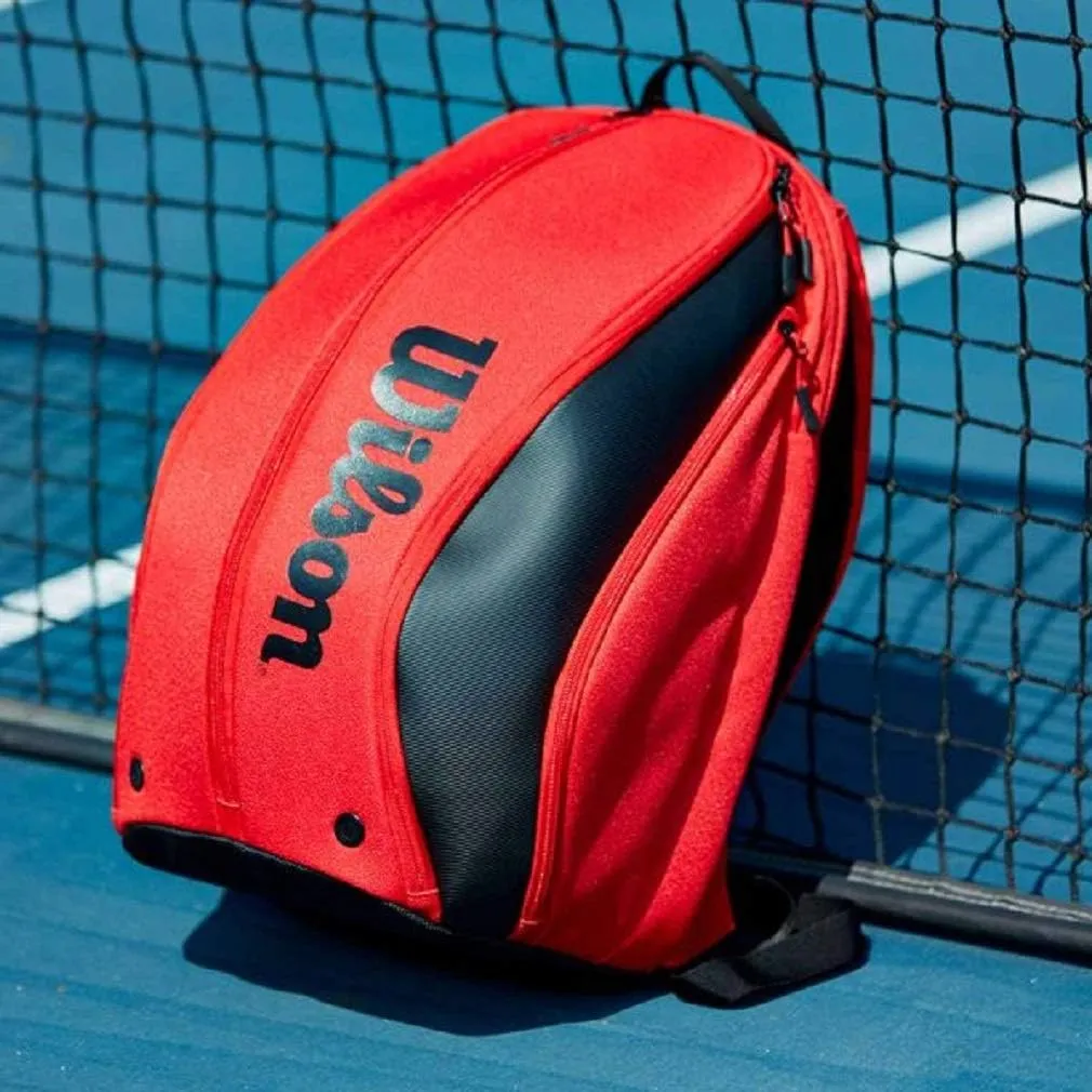 WILSON RF DNA Tennis Racket Bag - Red and Black