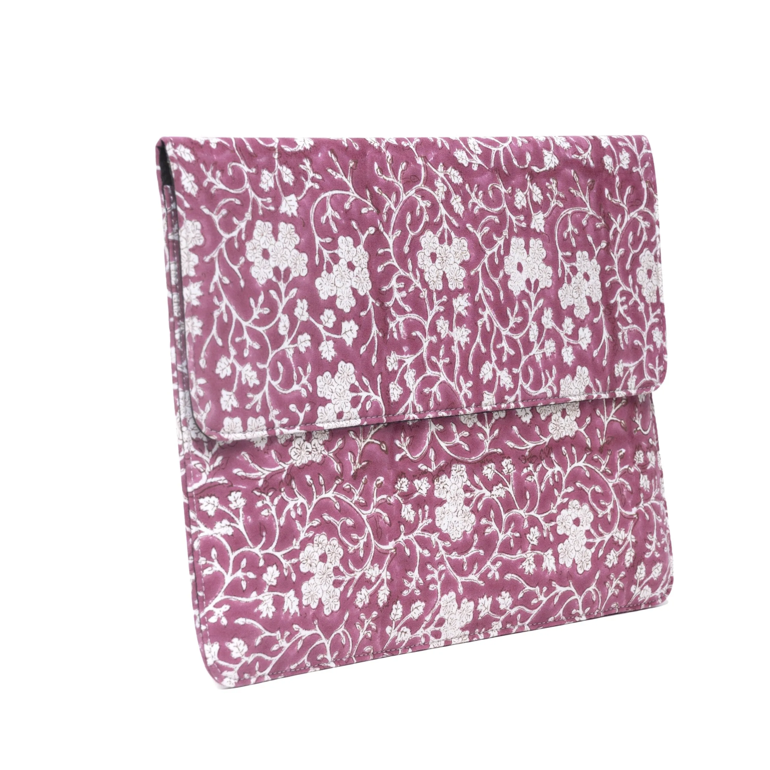 WINE COCKTAIL COTTON PRINTED MACBOOK LAPTOP SLEEVE