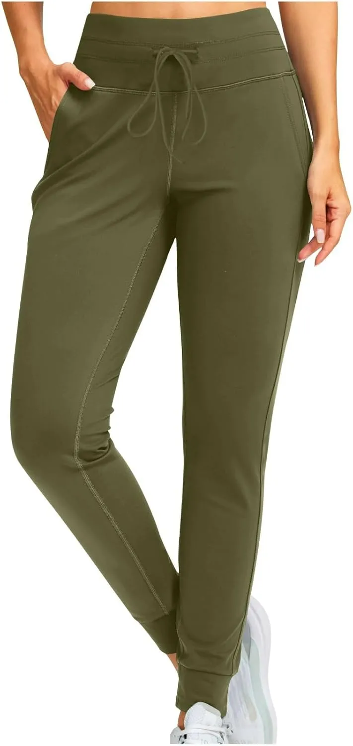 Women Fleece Lined Leggings Thermal Winter Warm Tights High Waisted Yoga Pants Winter Clothes with Pockets