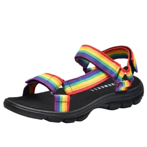 Women's Rainbow Strap Hiking Sandal