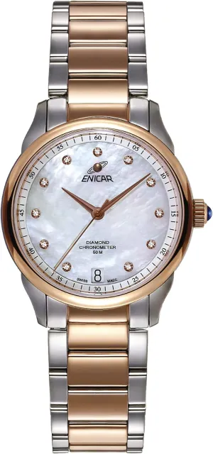Women's Swiss COSC Automatic Chronometer Watch (Model No.: 3265-50-361GCH)