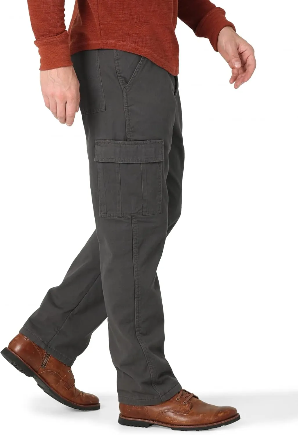 Wrangler Authentics Men's Fleece Lined Cargo Pant