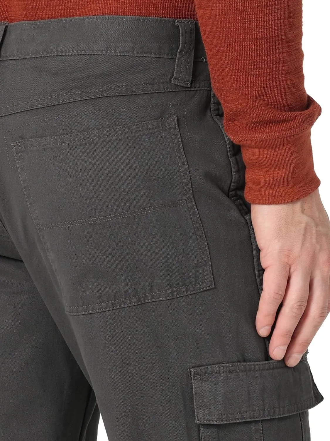 Wrangler Authentics Men's Fleece Lined Cargo Pant